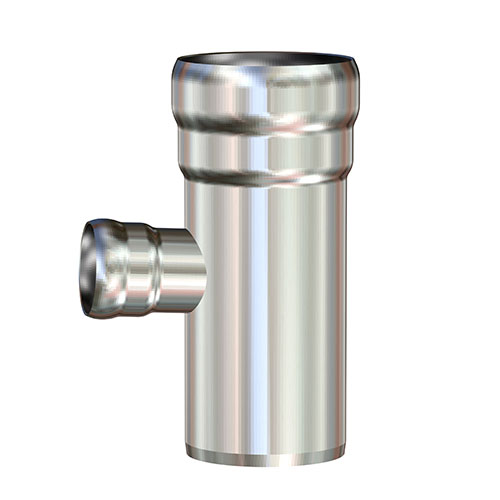 LORO-X Red.-Abzweig, aus Stahl, feuerverzinkt, nach DIN EN 1123 mit erhöhtem Qualitätsstandard, mit 2-Kammern-Steckmuffenverbindung, Baustoffklasse A1, formstabil, bruchfest, rückstausicher, ohne Innenbeschichtung, 87 Grad, DN 100/50 LORO-X Red.-Abzweig, aus Stahl, feuerverzinkt, nach DIN EN 1123 mit erhöhtem Qualitätsstandard, mit 2-Kammern-Steckmuffenverbindung, Baustoffklasse A1, formstabil, bruchfest, rückstausicher, ohne Innenbeschichtung, 87 Grad, DN 100/50