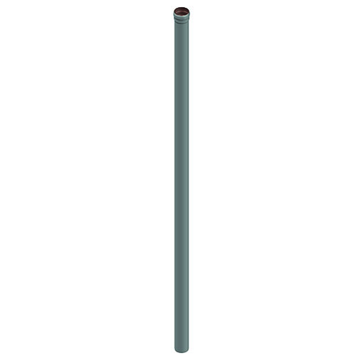 LORO-X Rohr, aus Stahl, feuerverzinkt, nach DIN EN 1123 mit erhöhtem Qualitätsstandard, mit 2-Kammern-Steckmuffenverbindung, Baustoffklasse A1, formstabil, bruchfest, rückstausicher, langlebige Innenbeschichtung gemäß DIN EN ISO 2178 auf Basis einer 2K-Epoxid-Kombination, Farbton: Rotbraun, 2950 mm mit 1 Muffe, DN 100 LORO-X Rohr, aus Stahl, feuerverzinkt, nach DIN EN 1123 mit erhöhtem Qualitätsstandard, mit 2-Kammern-Steckmuffenverbindung, Baustoffklasse A1, formstabil, bruchfest, rückstausicher, langlebige Innenbeschichtung gemäß DIN EN ISO 2178 auf Basis einer 2K-Epoxid-Kombination, Farbton: Rotbraun, 2950 mm mit 1 Muffe, DN 100
