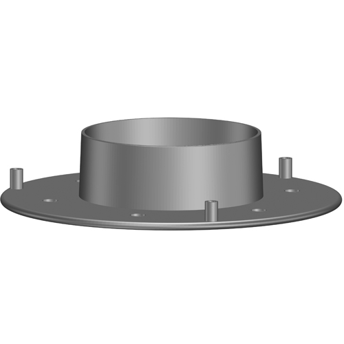 LORO-X Losflansch mit Stauelement 55 mm, für Serien 79, 88 und 89, DN 100 LORO-X Losflansch mit Stauelement 55 mm, für Serien 79, 88 und 89, DN 100