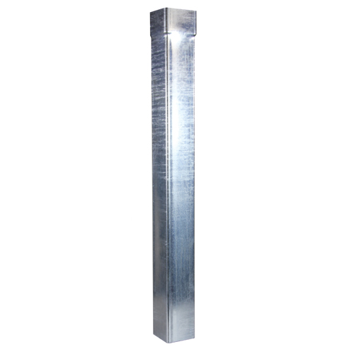 LORO-Regenfallrohr, aus Stahl, feuerverzinkt, quadratisch, nach DIN EN 1123 mit erhöhtem Qualitätsstandard, Baustoffklasse A1, formstabil, bruchfest, langlebige Innenbeschichtung gemäß DIN EN ISO 2178 auf Basis einer 2K-Epoxid-Kombination, Farbton: Rotbraun, 2000 mm, 1 Muffe, DN 80 LORO-Regenfallrohr, aus Stahl, feuerverzinkt, quadratisch, nach DIN EN 1123 mit erhöhtem Qualitätsstandard, Baustoffklasse A1, formstabil, bruchfest, langlebige Innenbeschichtung gemäß DIN EN ISO 2178 auf Basis einer 2K-Epoxid-Kombination, Farbton: Rotbraun, 2000 mm, 1 Muffe, DN 80