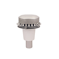 LORO-X 21112.050X LORO-DRAINJET drain stainless steel clamping flange one-piece with heat insulation DN 50