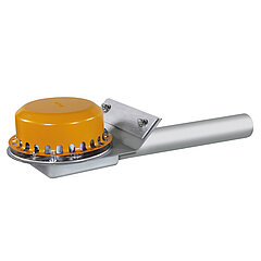 LORO-X 01365.070X LORO-RAINSTAR Attika emergency drain stainless steel 55mm installation depth clamping flange for bitumen pressure pipe DN70