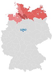 LORO-X Vertriebsgebiet Deutschland