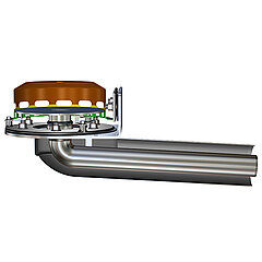 LORO-X 13617.100X LORO-RAINSTAR Main-Emergency-Combi Drain Main Drain DN 100 Pressure Flow Emergency Drain DN 50 Pressure Flow