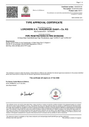LORO-X Pipe Penetrations