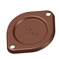 LORO-X 55880.100N standpipe cleaning cover copper oval with seal for DN 80 and DN 100