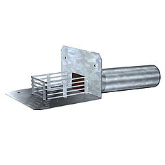 LORO-X 01315.100X roof outlet with strainer basket DN 100