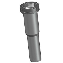LORO-X 16720.070X LORO-VERSAL downpipe with union nut 350 mm DN 70