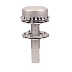 LORO-X 21121.070X LORO-DRAINJET drain in stainless steel with clamping flange, two-part without insulation DN 70