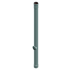LORO-X 55155.100X renovation standpipe outlet 110 mm with high performance safety ridge 2000 mm DN 100