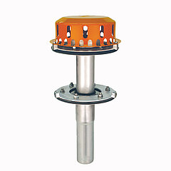 LORO-X 22721.070X LORO-DRAINLET fire protection emergency drain for on-site fire protection two-piece with stainless steel strainer basket DN 70