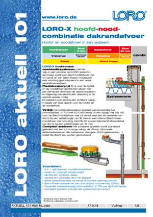 LORO Series 101 main and emergency combined