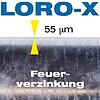 LORO-X χαλύβδινος σωλήνας αποχέτευσης γαλβάνισμα