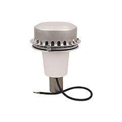 LORO-X 21113.050X LORO-DRAINJET drain stainless steel clamping flange one-piece with heat insulation and heating DN 50