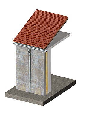 LORO-X tubo pluviale quadrato