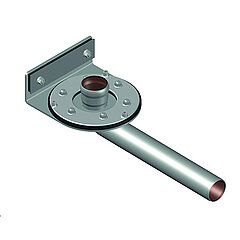 LORO-X 13429.070X baffle DN 70 for plastic 90 degrees