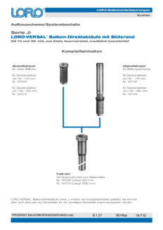 Schema di costruzione Serie J PDF