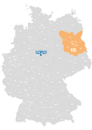 LORO-X Vertriebsgebiet Deutschland