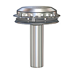 LORO-X 21101.070X LORO-DRAINJET Main drain with flat cover stainless steel with clamping flange one-piece DN 70