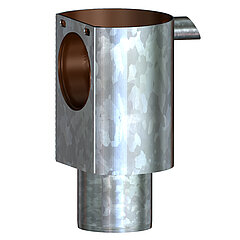 LORO-X 43795.100X drain collector box without cover
