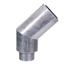 LORO-X 58332.032X LORO-Composite pipe bend SILENT 45 degrees DN 32