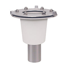 LORO-X 21902.050X LORO-DL/DJ Basic unit stainless steel clamping flange vertical with insulation DN 50