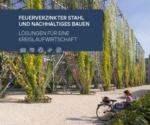 Nachhaltiges Bauen mit feuerverzinktem Stahl (PDF)