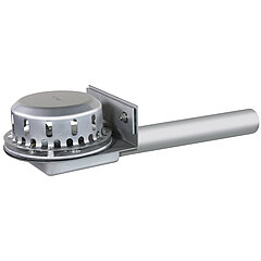 LORO-X 01362.070X LORO-RAINSTAR Attic drain stainless steel 55 mm installation depth Clamping flange for plastic gravity flow DN70