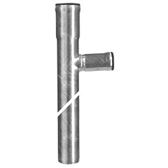 LORO-X 15039.CB0X balcony downpipe 300 mm with branch DN 70/50
