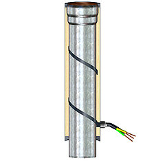 LORO-X 58110.150X LORO multilayer pipe with trace heating