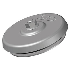 LORO-X 00805.040X end cap with screw cap DN 40