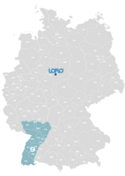 LORO-X Vertriebsgebiet Deutschland