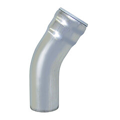 LORO-X 5.330.040C LORO-XCL bend 1.4404 30 degrees DN 40