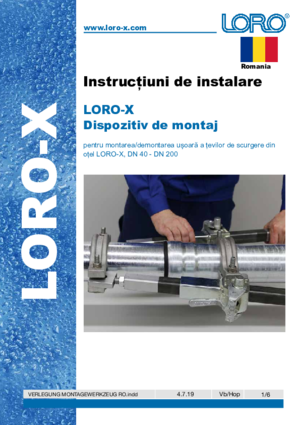 LORO-X Montagevorrichtung