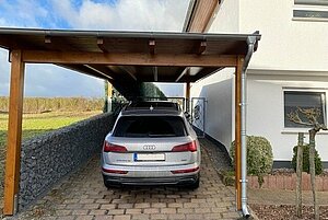 Dachentwässerung Ihres Carports - Carportmaster