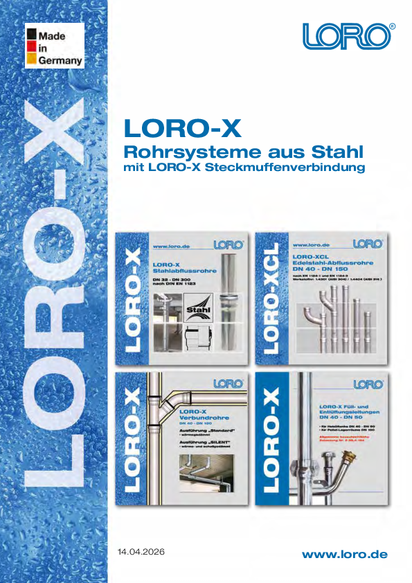 LORO Rohrprogramm (PDF)
