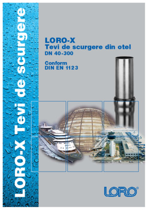 LORO-X Catalog: LORO-X Steel Discharge Pipes