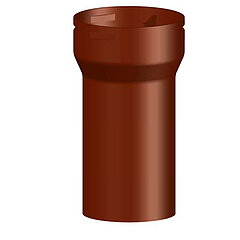 LORO-X 16376.070X balcony direct drain 220 mm with bell DN 70