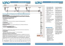 Grundregeln zur Verlegung des LORO-X Schnellablaufsystems 22.09.2008 – Titelseite (PDF)