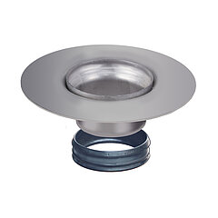 LORO-X 20420.100X add-on element with adhesive flange for series V-FL DN 100