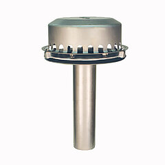 LORO-X 22101.070X LORO-DRAINJET fire protection drain for on-site fire protection one-piece with stainless steel cover DN 70