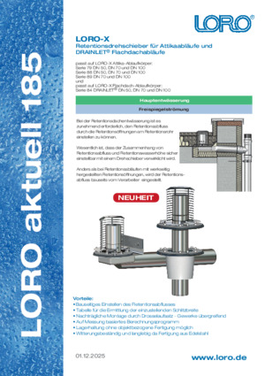 LORO-X Retention Rotary Slide