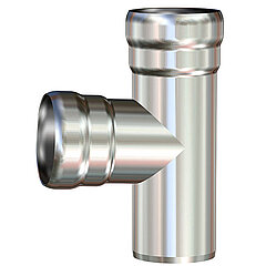 LORO-X 00200.DD0O branch without insinde coating 87 degrees DN 100/100