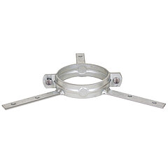 LORO-X 18980.100X pipe clamp with fixing straps DN 100