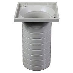 LORO-X 15094.000X Square strainer 102 mm diameter