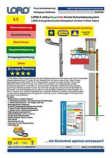 LORO-X Attika-Haupt-Not Kombi Schnellablaufsystem 21.08.2008 – Titelseite (PDF)