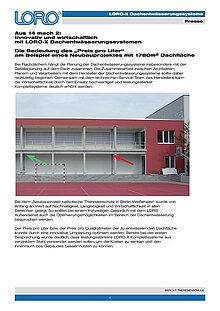 LORO-X Pressebericht: Aus 14 mach 2 16.05.2012 – Titelseite (PDF)