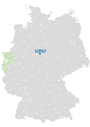LORO-X Vertriebsgebiet Deutschland