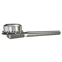 LORO-X 01345.070X main drain Entry depth 55 mm without upstand Pressure support Clamping flange DN 70