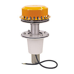 LORO-X 21323.050X LORO-DRAINJET emergency drain stainless steel clamping flange two-piece with heat insulation and heater DN 50